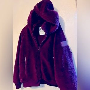 NEW in stores today For Love & Sports Deep Purple Jacket, Size Large